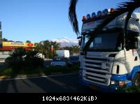 Schlafzimmer mit Blick auf den Mount Etna